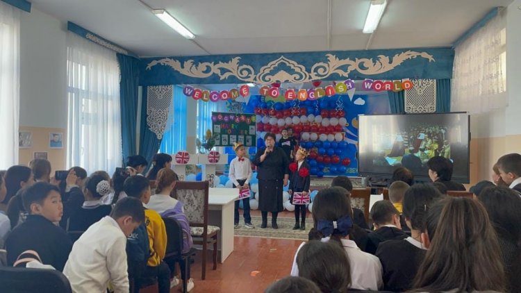 *ағылшын тілі пәні бірлестігінің “Learning English is not ordinary duty. It is demand of the life”* тақырыбында апталық