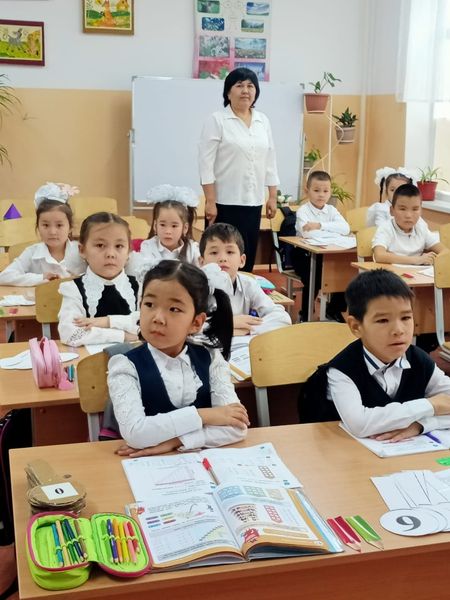 «10 санынан азайту» тақырыбында ашық сабақ