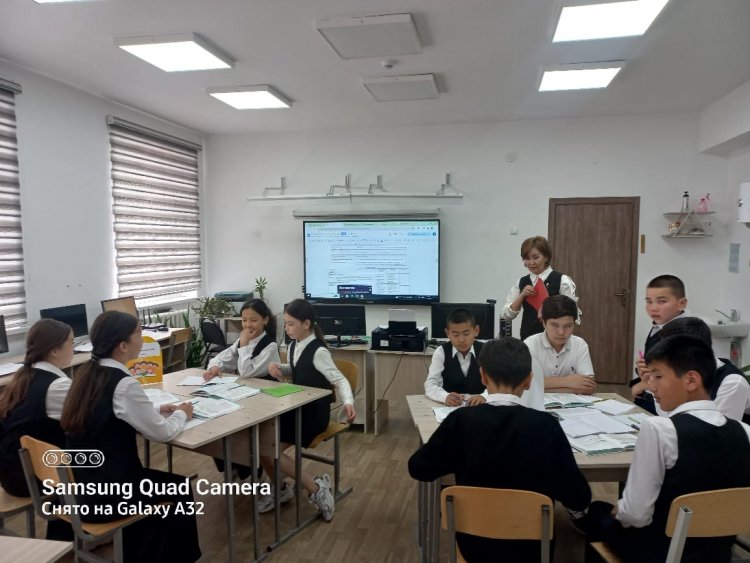 Ашық сабақ Саб/тақырыбы: "Алгоритмді әзірлеу"